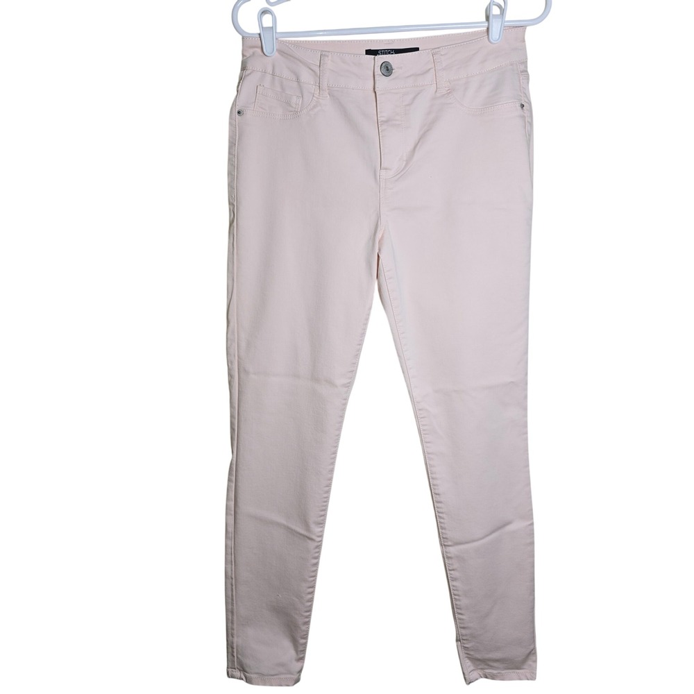 Stitch‎ Star Light Pink Women's Size 10 Skinny Jeans Ankle Vintage